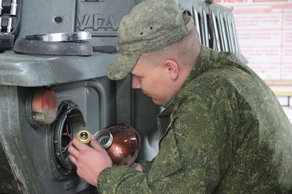 Перевод ВВСТ на зимний режим эксплуатации в 6 омбр