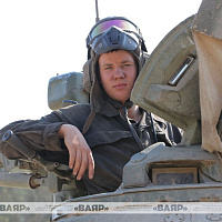 На танкодроме 72 ОУЦ прошли занятия по вождению