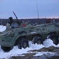 Тактическое учение с гвардейцами