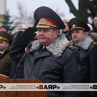 Принятие присяги новым пополнением Северо-Западного оперативного командования