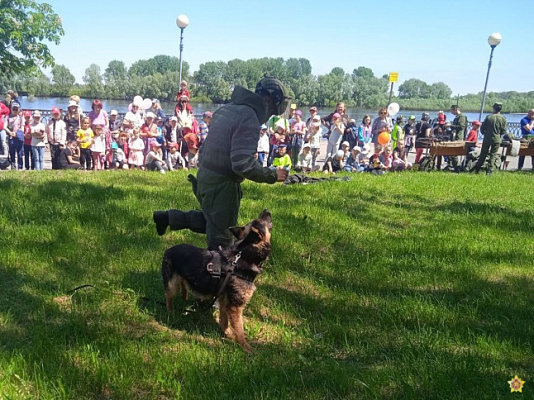 Праздник от военнослужащих противоминного центра