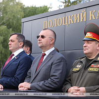 Полоцкие кадеты отметили новоселье в День знаний