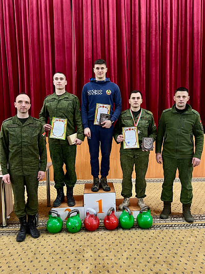 Чемпионат войск Западного оперативного командования по гиревому спорту