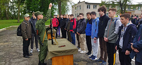 Военно-полевые сборы с учащимися 10-х классов школ города Бреста