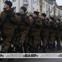 Принятие присяги новым пополнением Северо-Западного оперативного командования