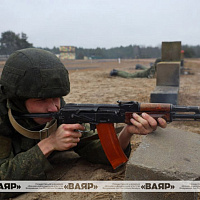 Личный состав 38 одшбр выполнил упражнения контрольных стрельб