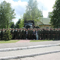 Сбор командного и инженерно-технического состава войск связи Вооружённых Сил