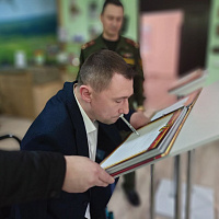 Алексей Талай побывал в «артиллерийской столице»