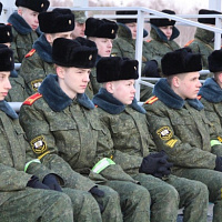 Минские суворовцы в гостях у десантников