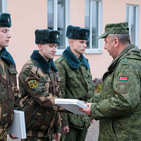 Прощание с воинской частью