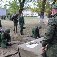 В батальоне РЭБ  продолжаются контрольные занятия по предметам обучения