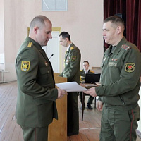 Торжественные мероприятия в 841-й гвардейской группе артиллерии 11 омбр