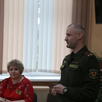 Военнослужащие в гостях у школьников