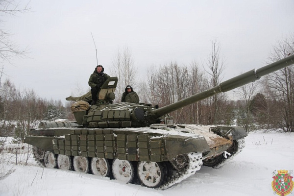 Учебный бой на Гожском полигоне