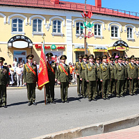 Военнослужащие Вооружённых Сил приняли активное участие в праздновании Дня Независимости Республики Беларусь