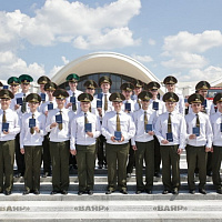 Выпуск лейтенантов военно-медицинского института в БГМУ