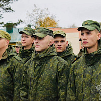 Чествование военнослужащих, выслуживших установленные сроки военной службы
