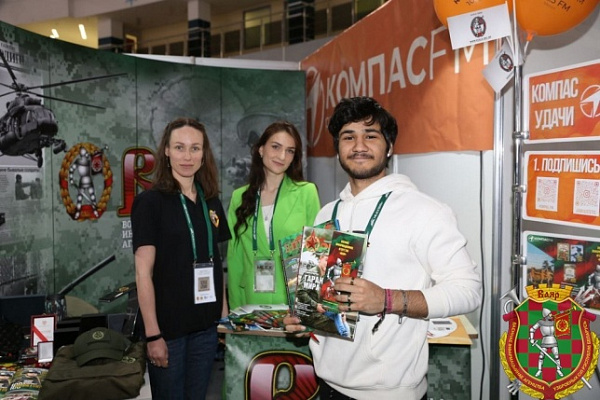 Представители военных СМИ Республики Беларусь принимают участие в выставке MILEX–2023