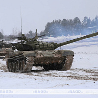 Занятия по огневой подготовке на полигоне Лепельский