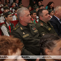 Пополнились ряды учеников военно-патриотического класса средней школы № 93 г. Минска