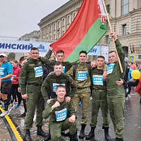 Участие в Минском полумарафоне