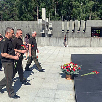 Почтили память героев 