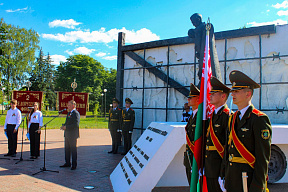 Военнослужащие Бобруйского гарнизона приняли участие в акции «Дорогами славы»