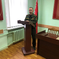 В военном комиссариате города Гродно и Гродненского района состоялись День открытых дверей и День призывника