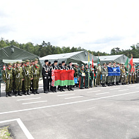 На полигоне Брестский подвели итоги патриотической игры «Зарница» 