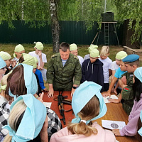 Лагерь «Разведчик» принимает смену