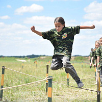 На полигоне Брестский продолжаются состязания в рамках финальных этапов патриотических игр