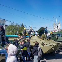 Празднование 9 мая в Витебске