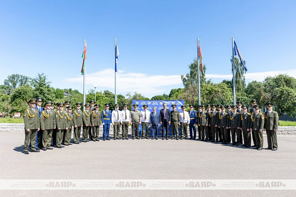 На военном факультете в БГАА состоялся очередной выпуск офицеров