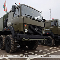 Торжественное вручение техники подразделениям сил специальных операций в 103 овдбр