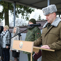 На базе 85 брс (л) открылся военно-патриотический клуб «Горизонт»