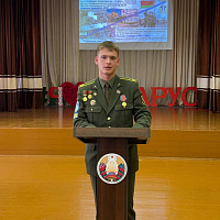 Курсанты военного факультета в БГАА проводят профориентационные мероприятия