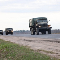 Марш в назначенный район
