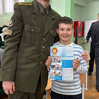 Представители военно-медицинского института в БГМУ провели профориентационную работу