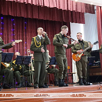 Представители транспортных войск посетили среднюю школу № 1 города Любани