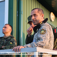 Аккредитованные в Беларуси военные дипломаты наблюдали за ходом практических действий в рамках КШУ с войсками ЗОК