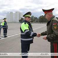 Парк Минской военной комендатуры пополнился новой автомобильной техникой