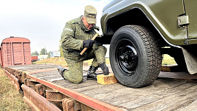 Прошло занятие с курсантами военно-транспортного факультета в БелГУТ