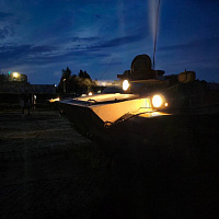 Курсантов экзаменует полигон