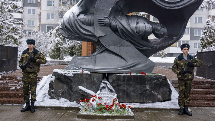 Митинг, посвящённый 35-летию вывода советских войск из Афганистана, прошел в Витебске