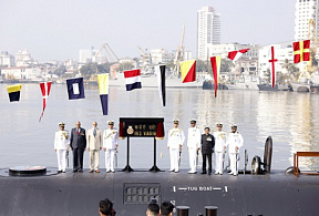 ВМС Индии приняли на вооружение пятую НАПЛ класса «Кальвари»