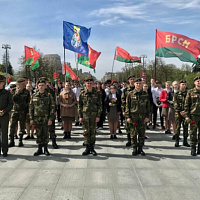 Гвардейцы приняли участие в акции «30 дней до Победы»