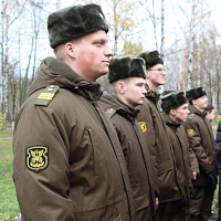 Военнослужащие 65 автбр приняли участие в памятном митинге