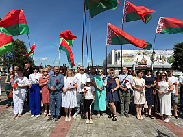 Торжественные мероприятия, посвящённые Дню освобождения Шкловского района от немецко‑фашистских захватчиков