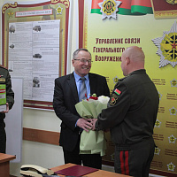 Чествование полковника в отставке Геннадия Болбаса