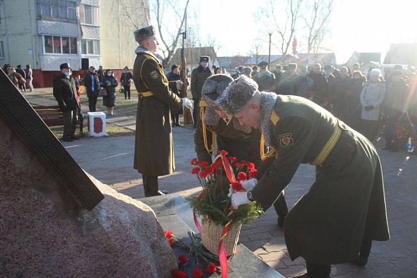 Мероприятия, посвященные Дню памяти воинов-интернационалистов, прошли в Слуцке